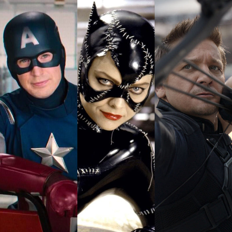 Runner-up, Captain America, Cat Woman & Hawkeye