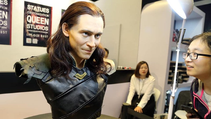 Loki at Shanghai Comic Con 2018 Queen Studios