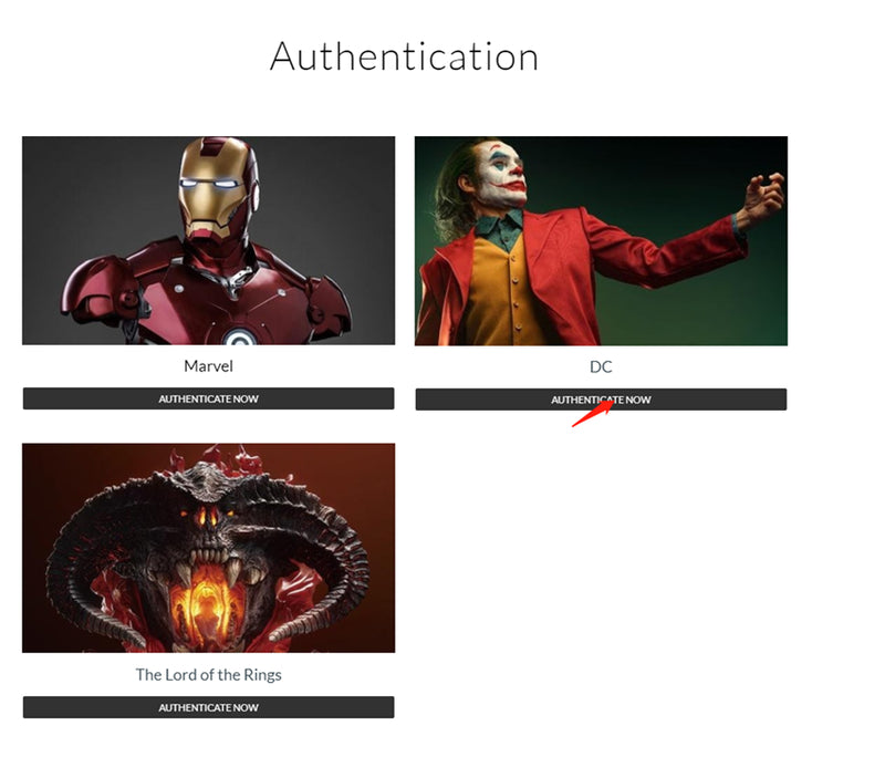 Authentication