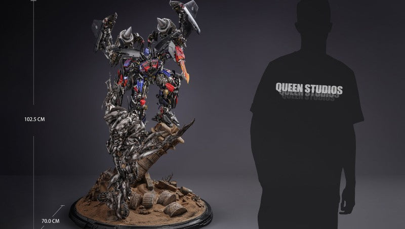 Queen Studios Optimus Prime Vs Magatron