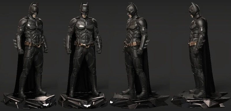 The Dark Knight 1/3 Batman 3D Sculpt