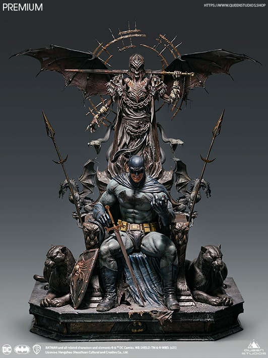 DC Comics Batman On Throne 1/4 Scale Statue - Queen Studios