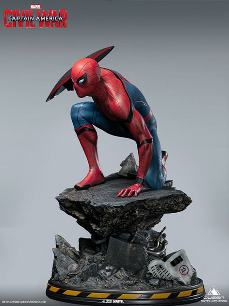 Spider-Man 1:4 Civil War Statue - Queen Studios (Official)