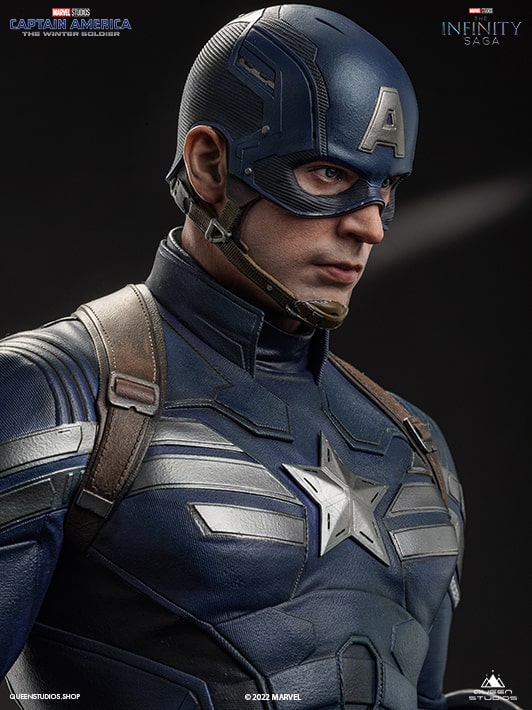 Immuniteit Beperking Concessie Captain America 1/4 Statue - Queen Studios (Official)