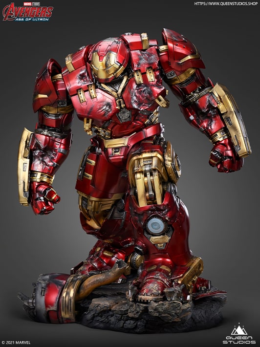 abajo borracho batalla Iron Man Mark 44 (Hulkbuster) 1/4 Statue - Queen Studios (Official)