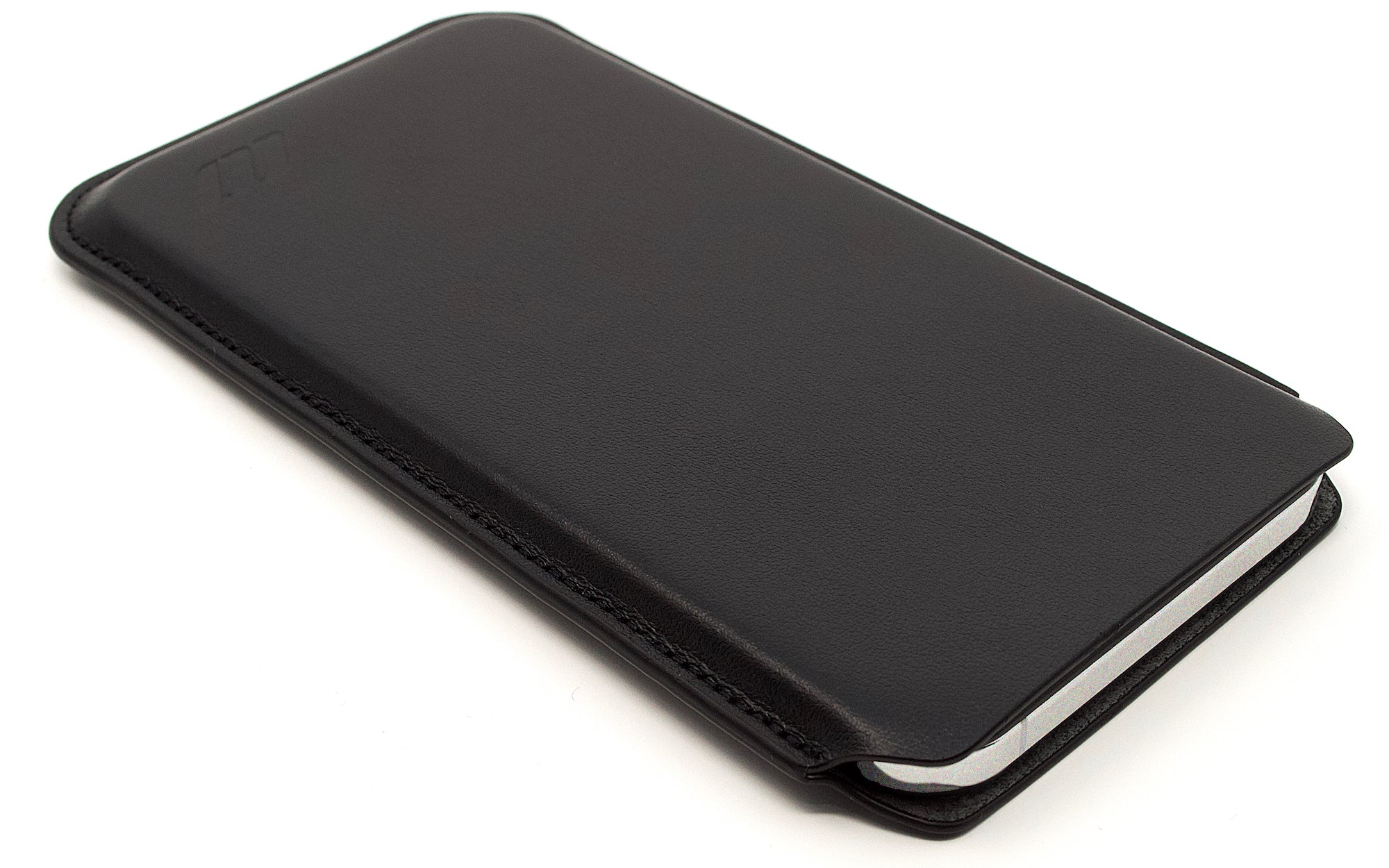 Apple Iphone 12 Mini Leather Sleeve Case Pouch Black Cushcase