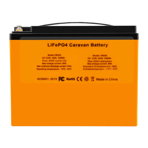 Customer review: The Creabest 12.8V 42Ah LiFePO4 battery in the