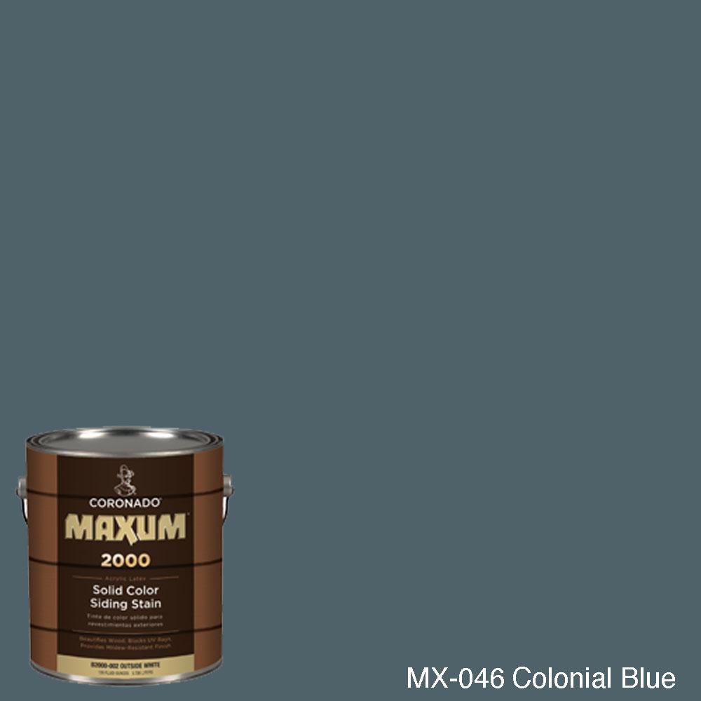 Coronado Maxum Solid Siding Stain Gleco Paints