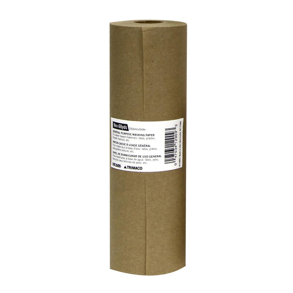 36 X 144' White Rosin Paper Bleed-Resistant