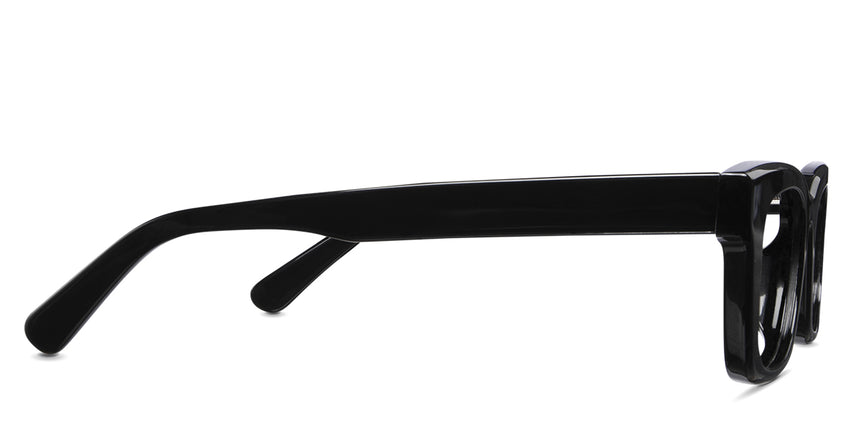 Aro frame in jet-setter variant - it has broad viewing area best for the prescription glasses
