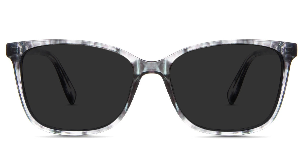 Higgins black tinted glasses in tundra variant - it's medium size rectangle frame