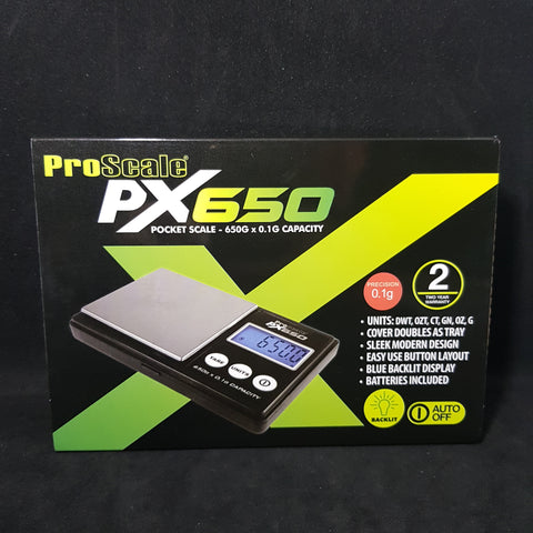 Pro Scale PX650 Digital Scales - 0.1g / 650g