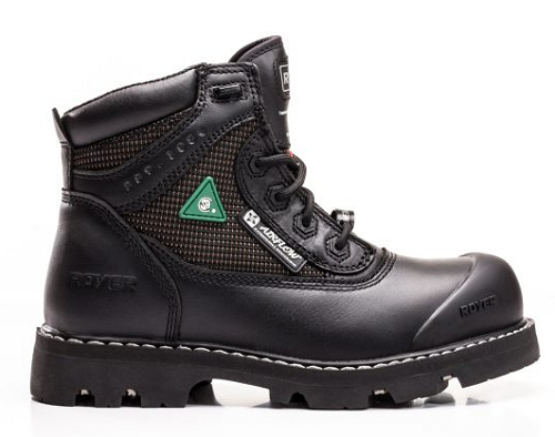 black composite boots
