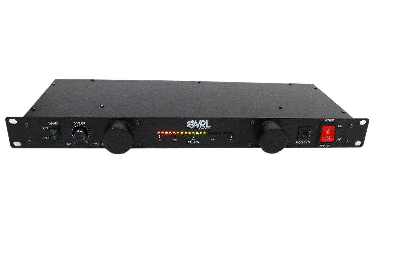 Vrl Pc 815l Rack Mounted Power Conditioner With Lights