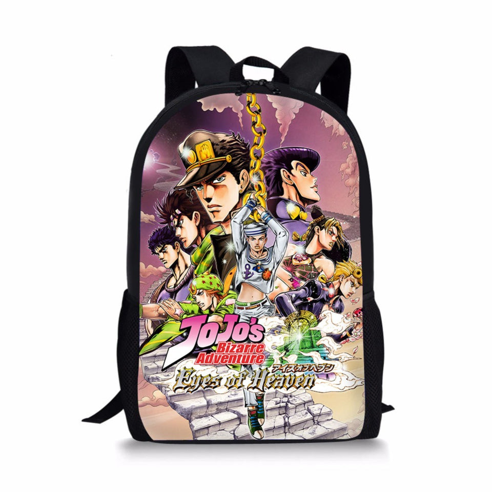 JoJo Bizarre Adventure Backpacks School bags Gift