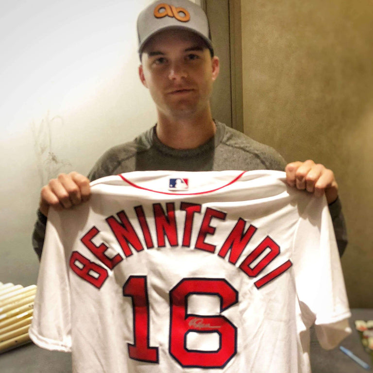 andrew benintendi signed jersey