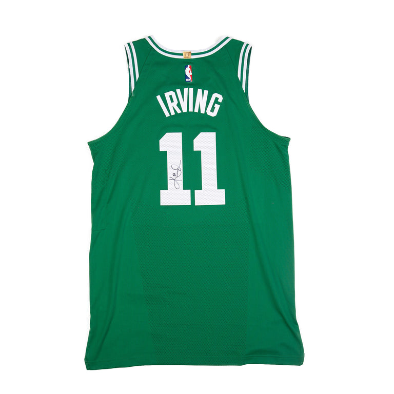 autographed kyrie irving jersey