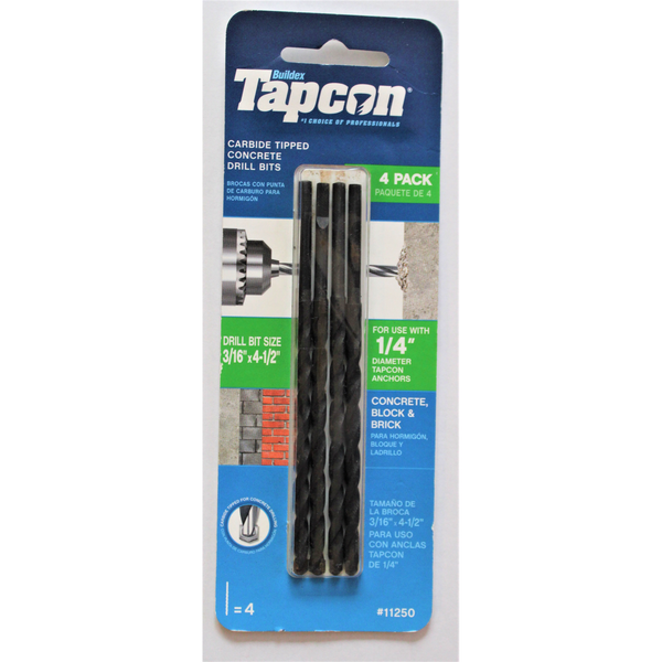 tapcon masonry drill bit