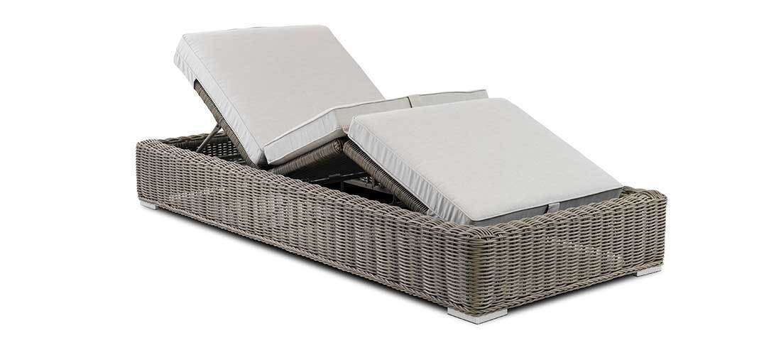 Single Lounger with adjustment - Toja Patio Furniture product image