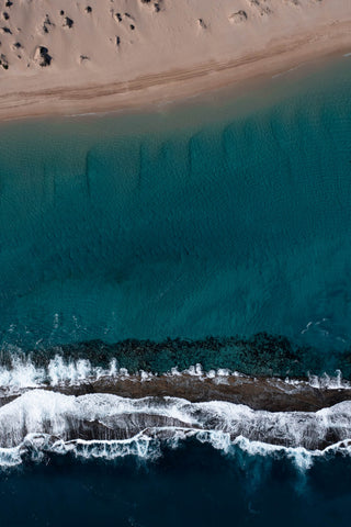 Lucky Bay (Kalbarri) from above