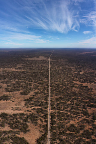 High above the Nullarbor