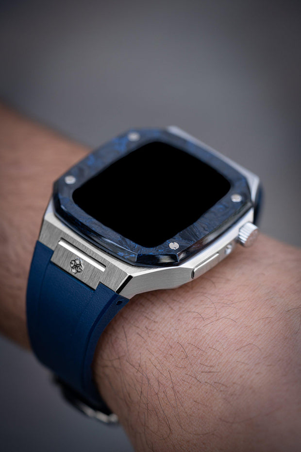 44mm Apple Watch Case - SP44 Silver Blue - 腕時計(デジタル)