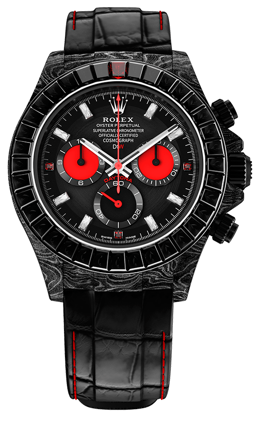 CARBON ROLEX DAYTONA Rainbow Black