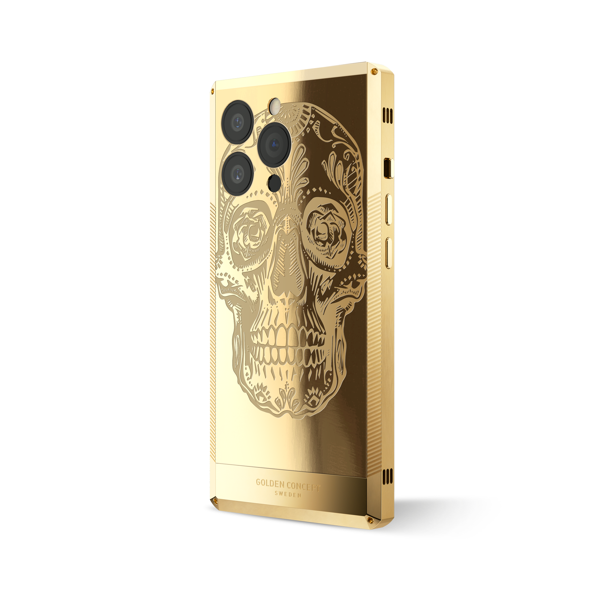 iPhone case - LIMITED Skeleton - Gold