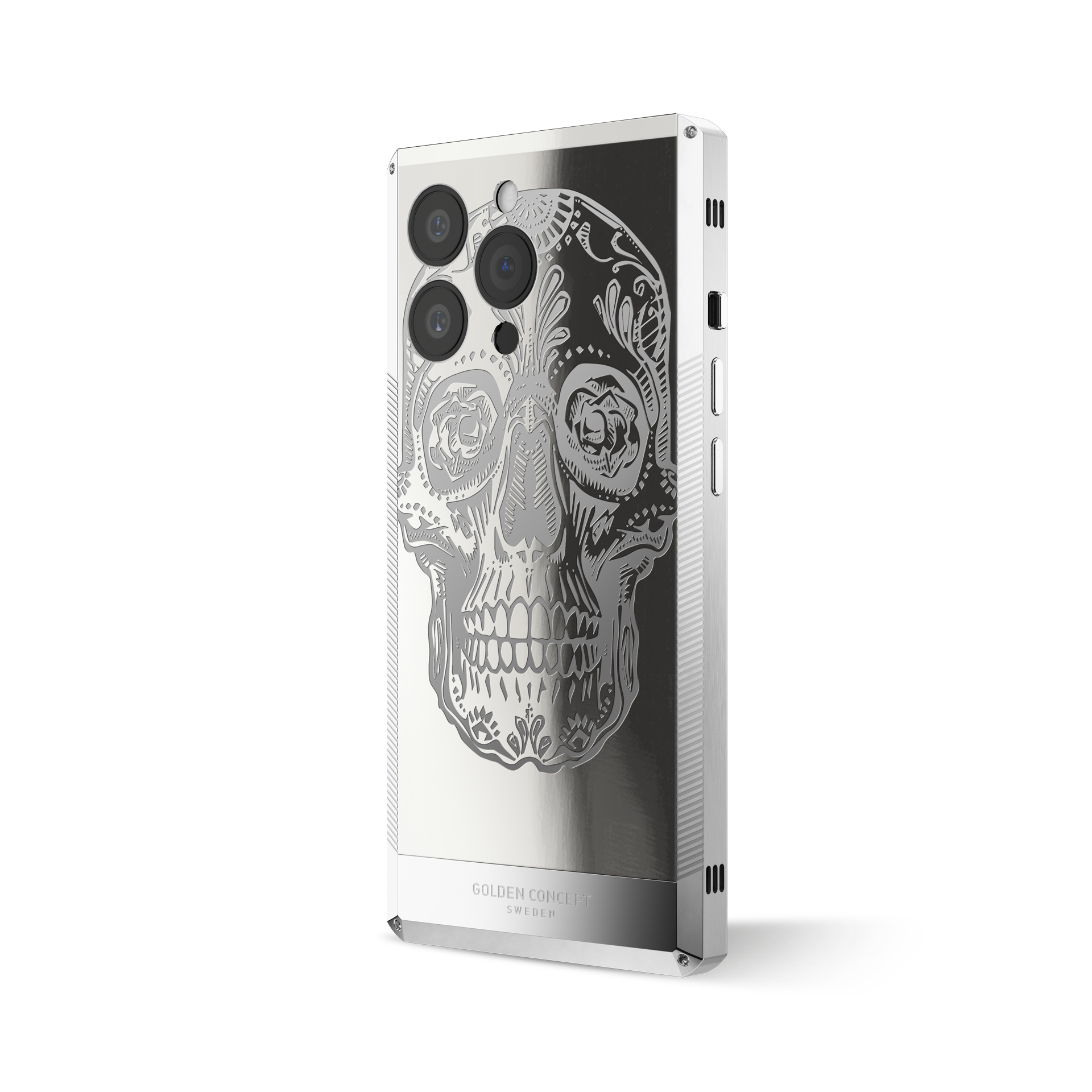 iPhone case - LIMITED Skeleton - Silver