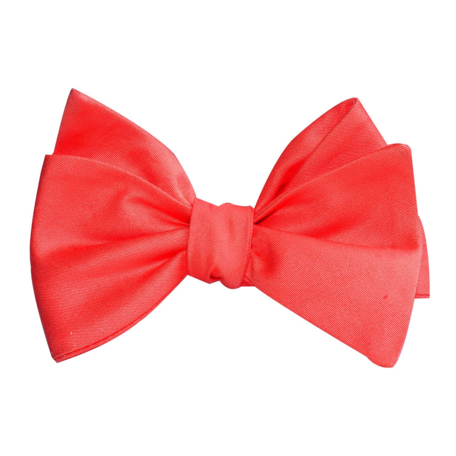 coral color bow tie