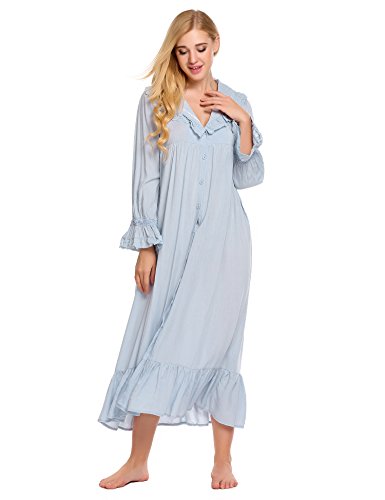 cotton long nightdress