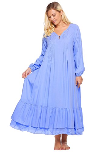 flannel nightgowns plus size