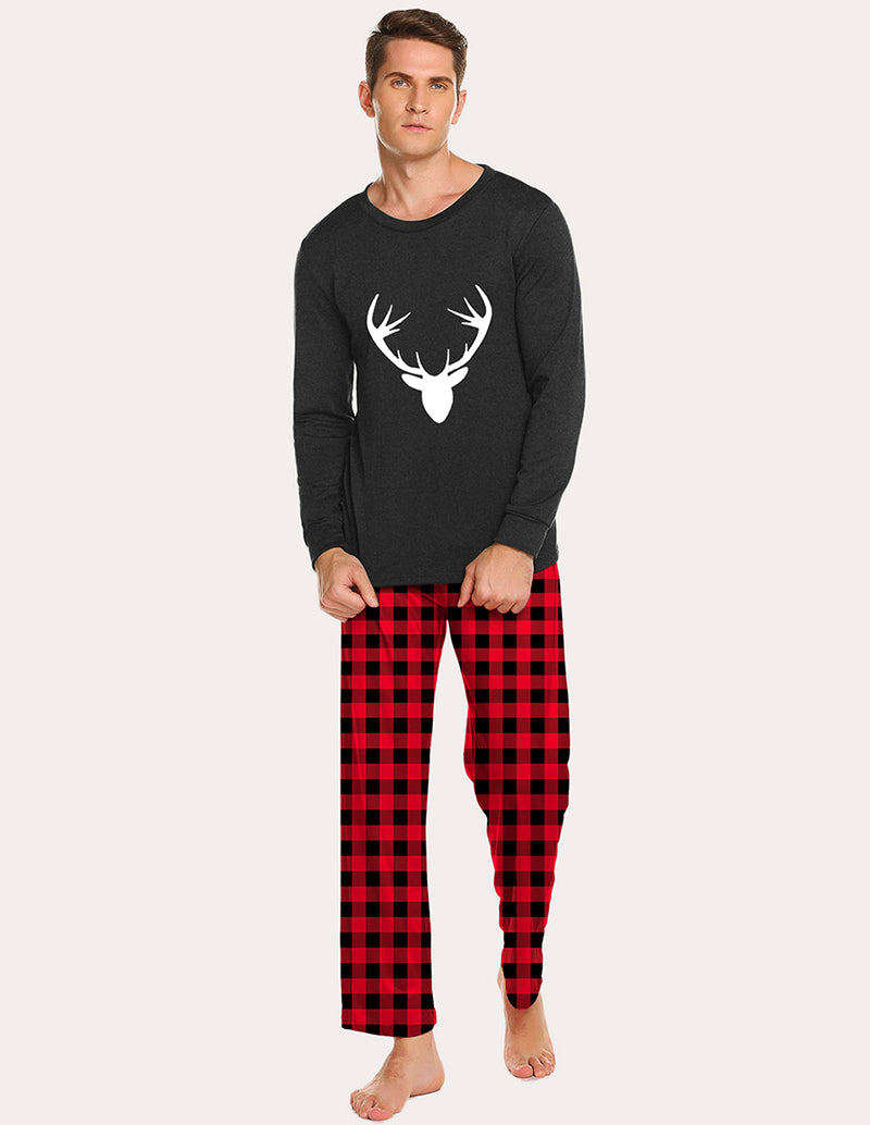 Ekouaer Men's Pajama Set