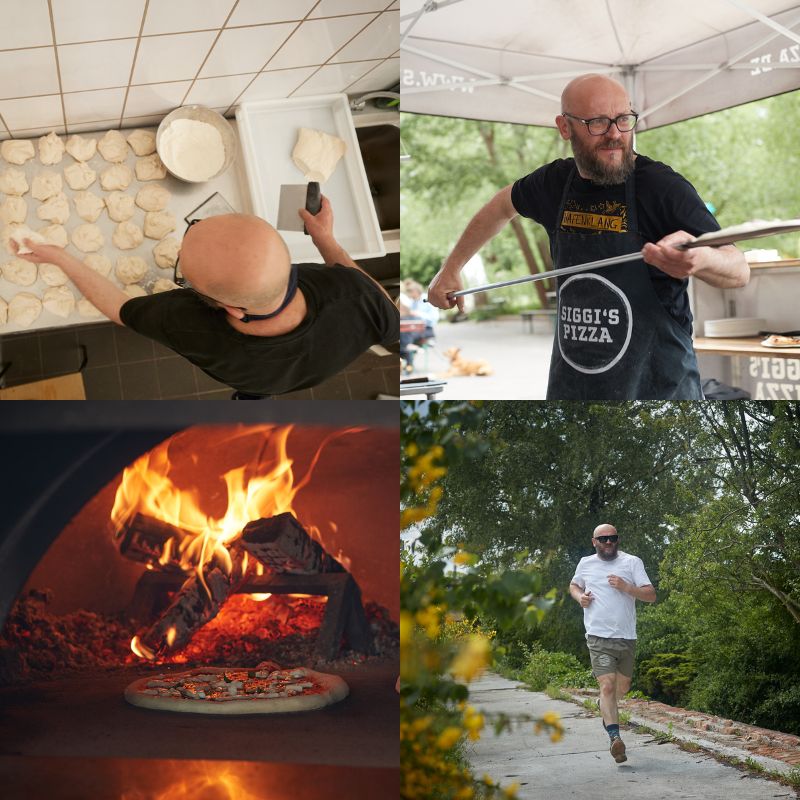 siggis pizza collage
