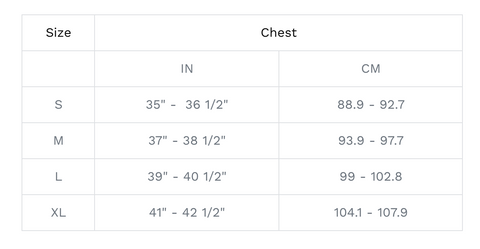 Sizing – STREET NOIR