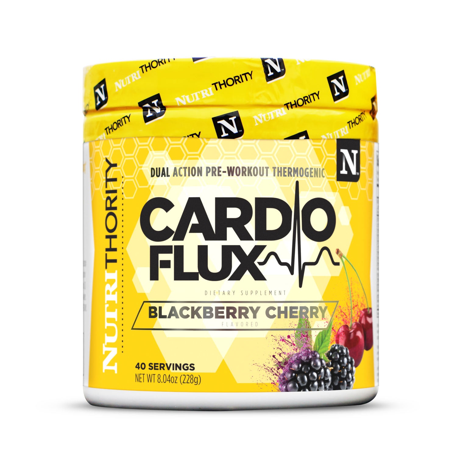 Cardioflux Dual Action Pre Workout Thermogenic Nutrithority