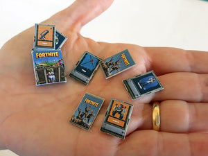 miniature fortnite playing cards - miniatura fortnite 3d ps4