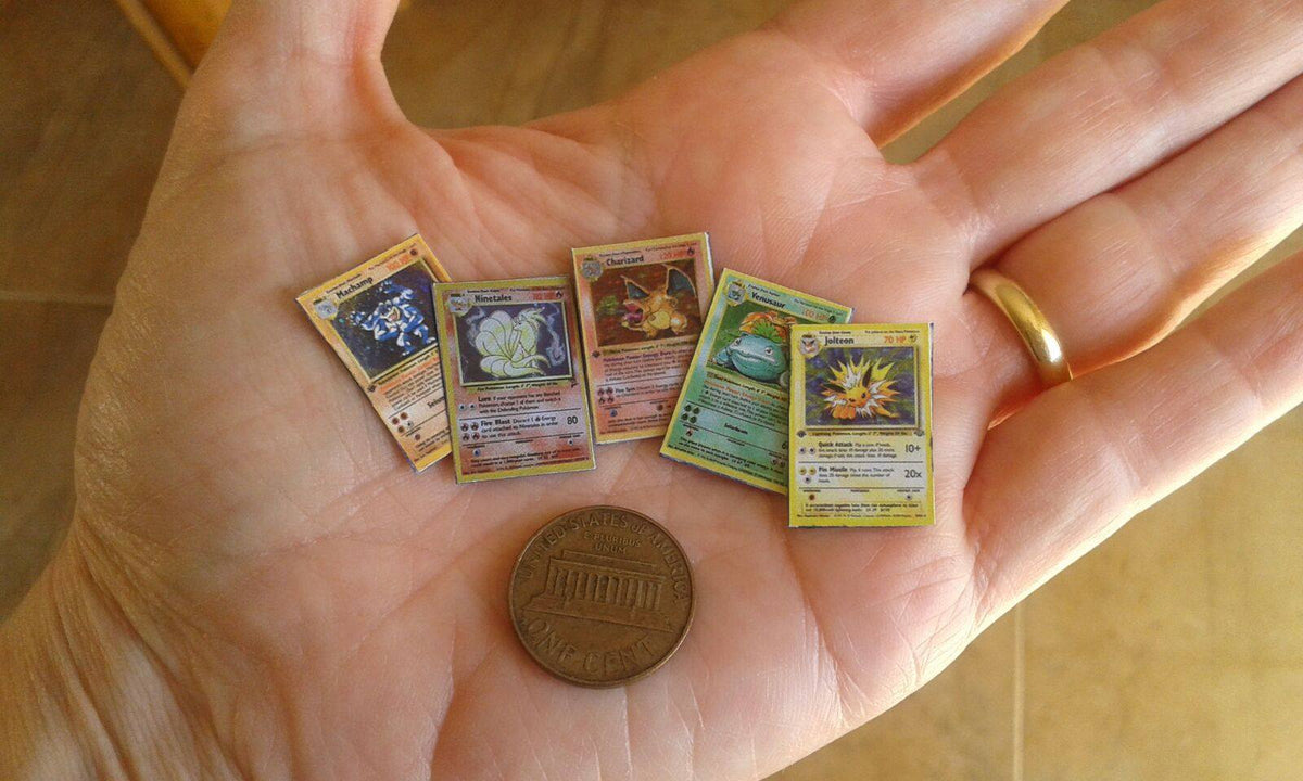 Free Printable Miniature Pokemon Cards