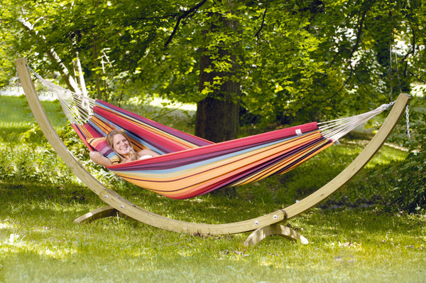 Barbados Rainbow Hammock and Olymp stand