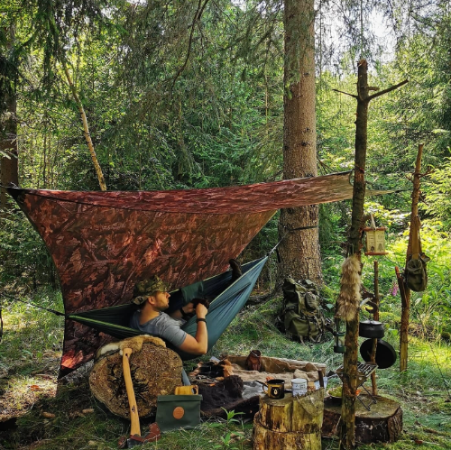 amazonas ultralight hammock outdoor setting