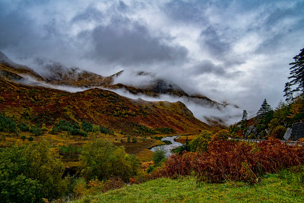 Scottish national park landscape