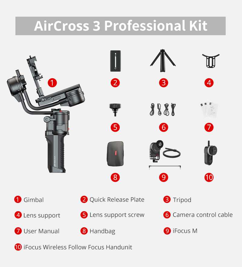 AirCross 3 Professional Kit Inbox