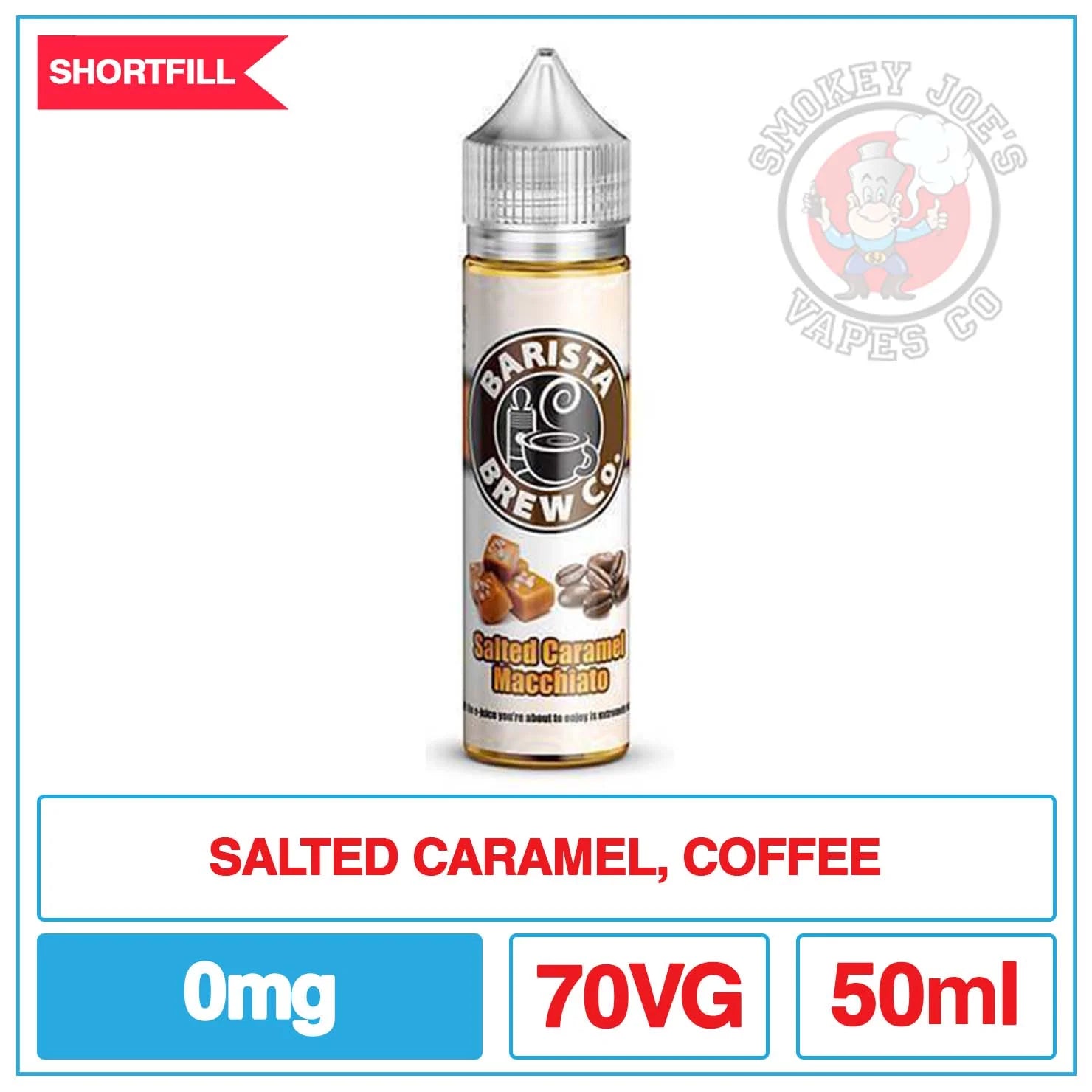 Barista Brew Co. Salted Caramel Macchiato | Smokey Joes Vapes Co