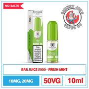 Bar Juice 5000 - Nic Salt - Fresh Mint | Smokey Joes Vapes Co