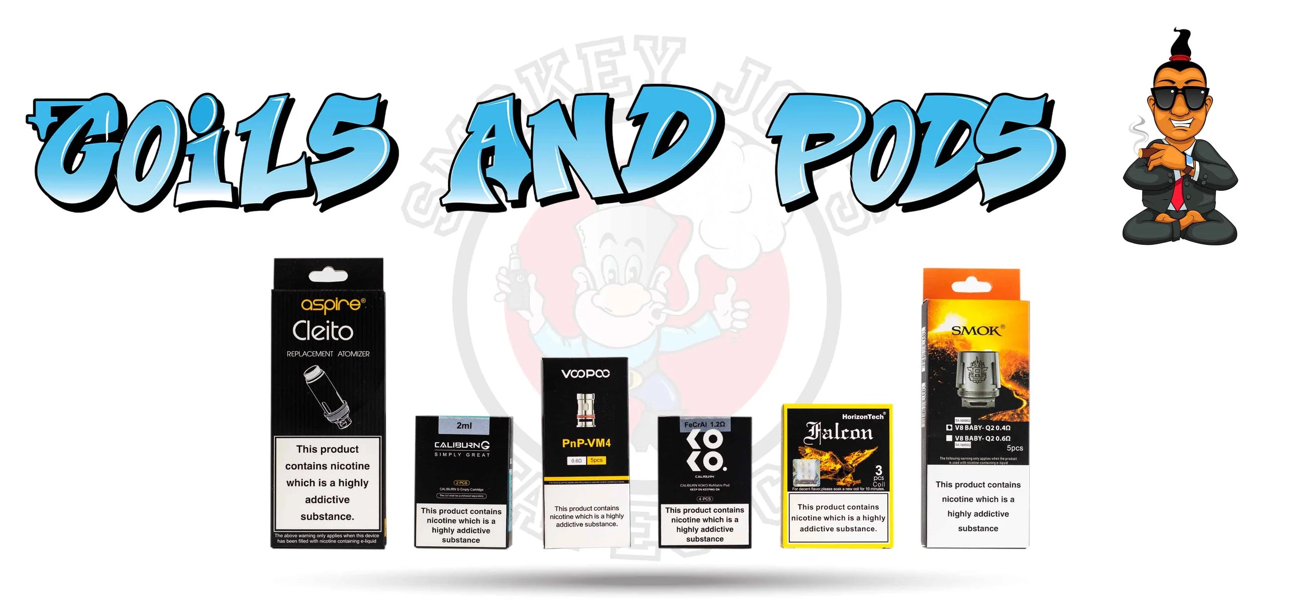 Coils and Pods | Smokey Joes Vapes Co