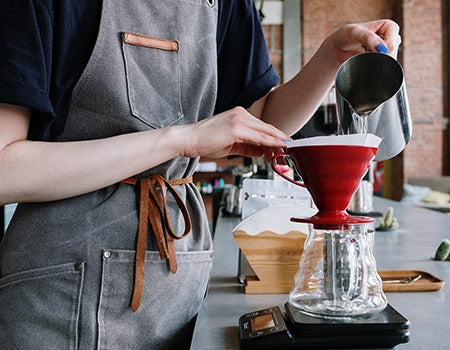 Using Coffee Filter