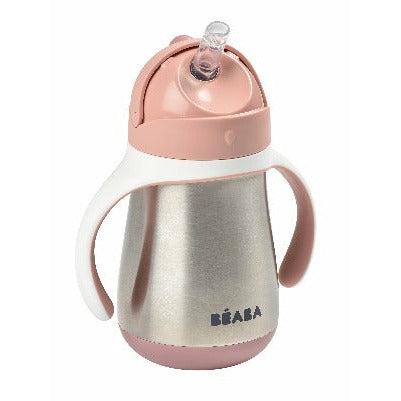 Beaba Stainless Steel Straw Sippy Cup