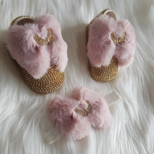 fur shoes for babies