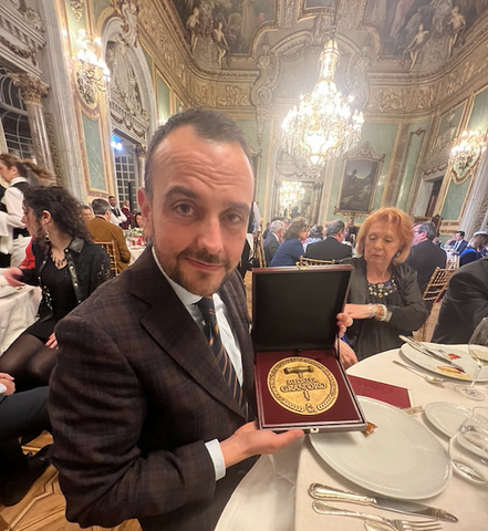 Eloy Haya, recoge premio al mejor vermouth de España