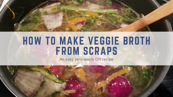 How to make veggie broth from scraps